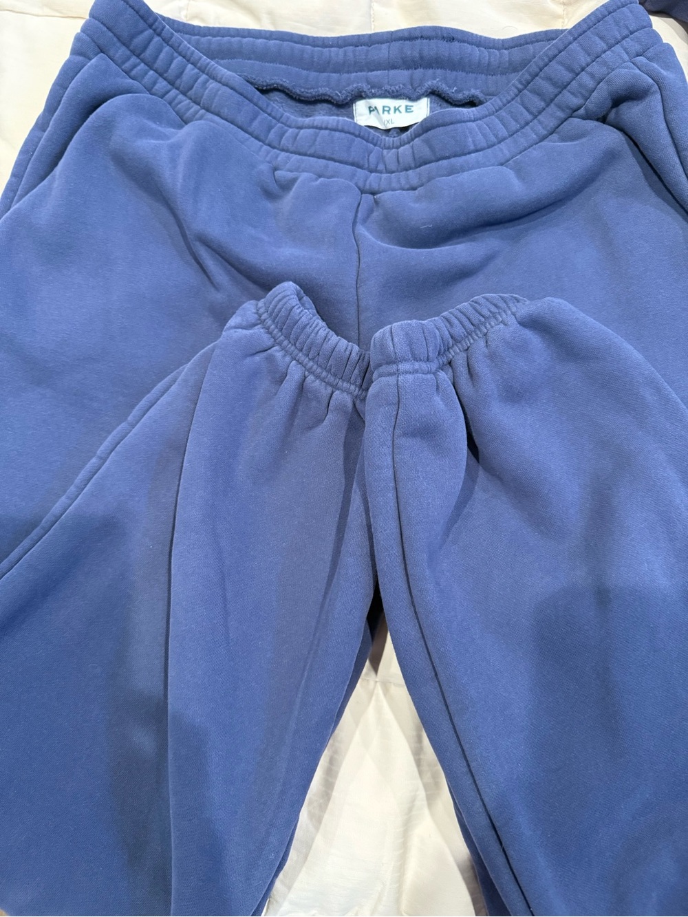 Parke Crown Blue Joggers L/XL